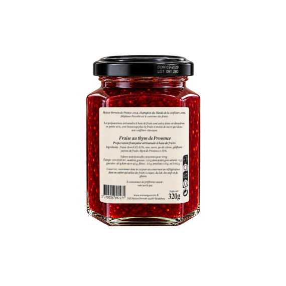 Fraise au thym de Provence  - 2