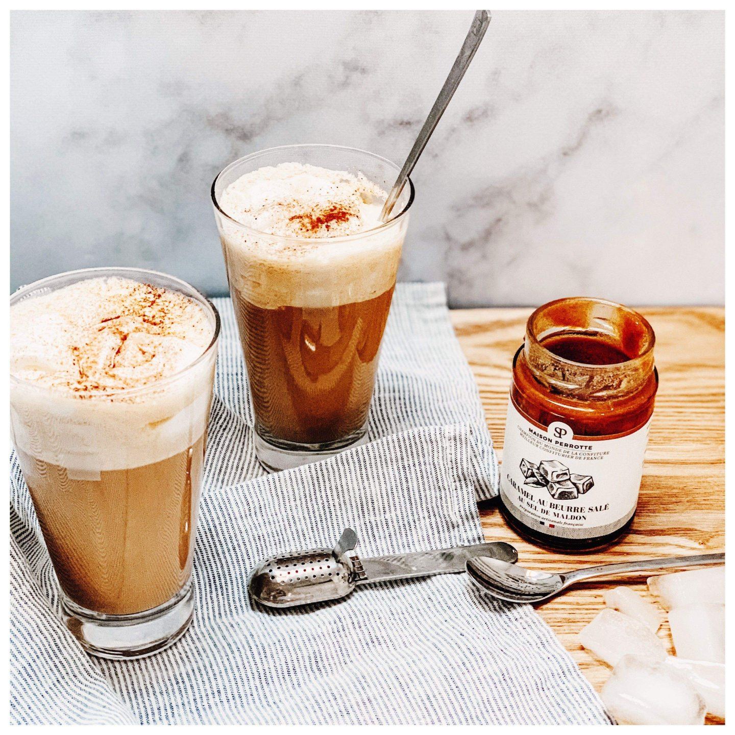 Frappuccino-style iced coffee